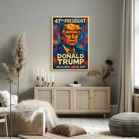 Donald Trump Vision of Leadership Poster