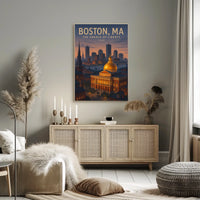 Boston, MA The Cradle of Liberty Poster