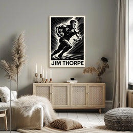 Jim Thorpe Athletic Legend Poster