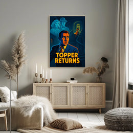 Topper Returns Wanderlust Globe Inspired Cinematic Poster