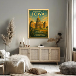 Welcome to Iowa Poster