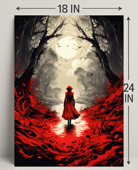 The Enchanted Forest Path Poster