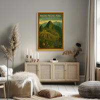 Machu Picchu The Lost City of the Incas Poster