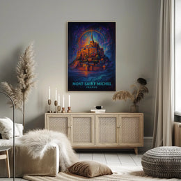 Mont-Saint-Michel France Poster