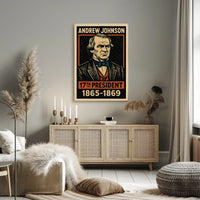 Andrew Johnson 17th President Poster