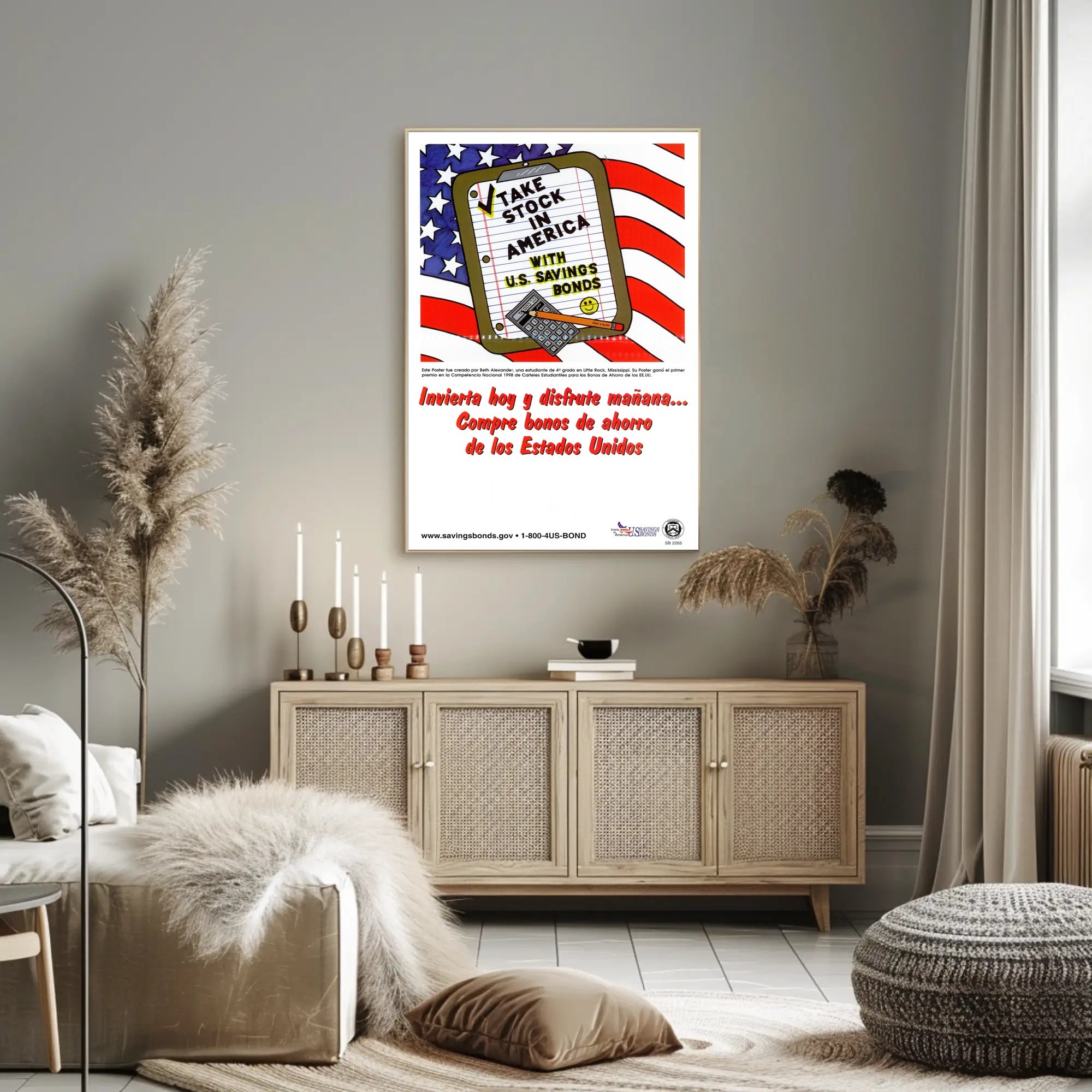 U.S. Savings Bonds Poster by Beth Alexander Poster PosterGoat
