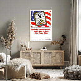 U.S. Savings Bonds Poster by Beth Alexander Poster PosterGoat