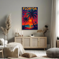 Florida Sunset Poster