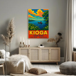 Lake Kioga, Uganda Poster