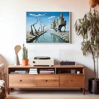 Surreal Desert Dreamscape Fantasy or Mythology Poster
