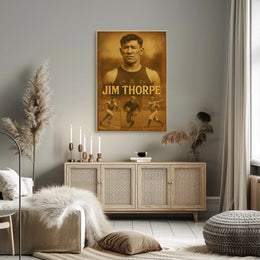 Jim Thorpe Celebrating a Sports Legend Jim Thorpe Poster