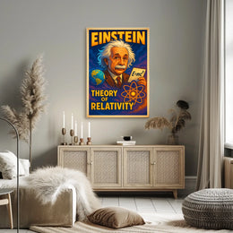 Einstein Theory Of Relativity Poster