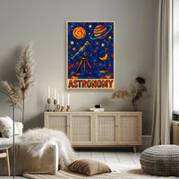 Astronomy Art Poster