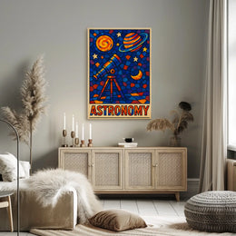 Astronomy Art Poster