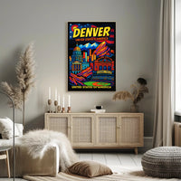 Denver United States of America Poster PosterGoat