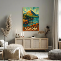 Acadia National Park Poster