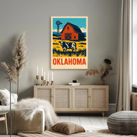 Oklahoma Countryside Poster