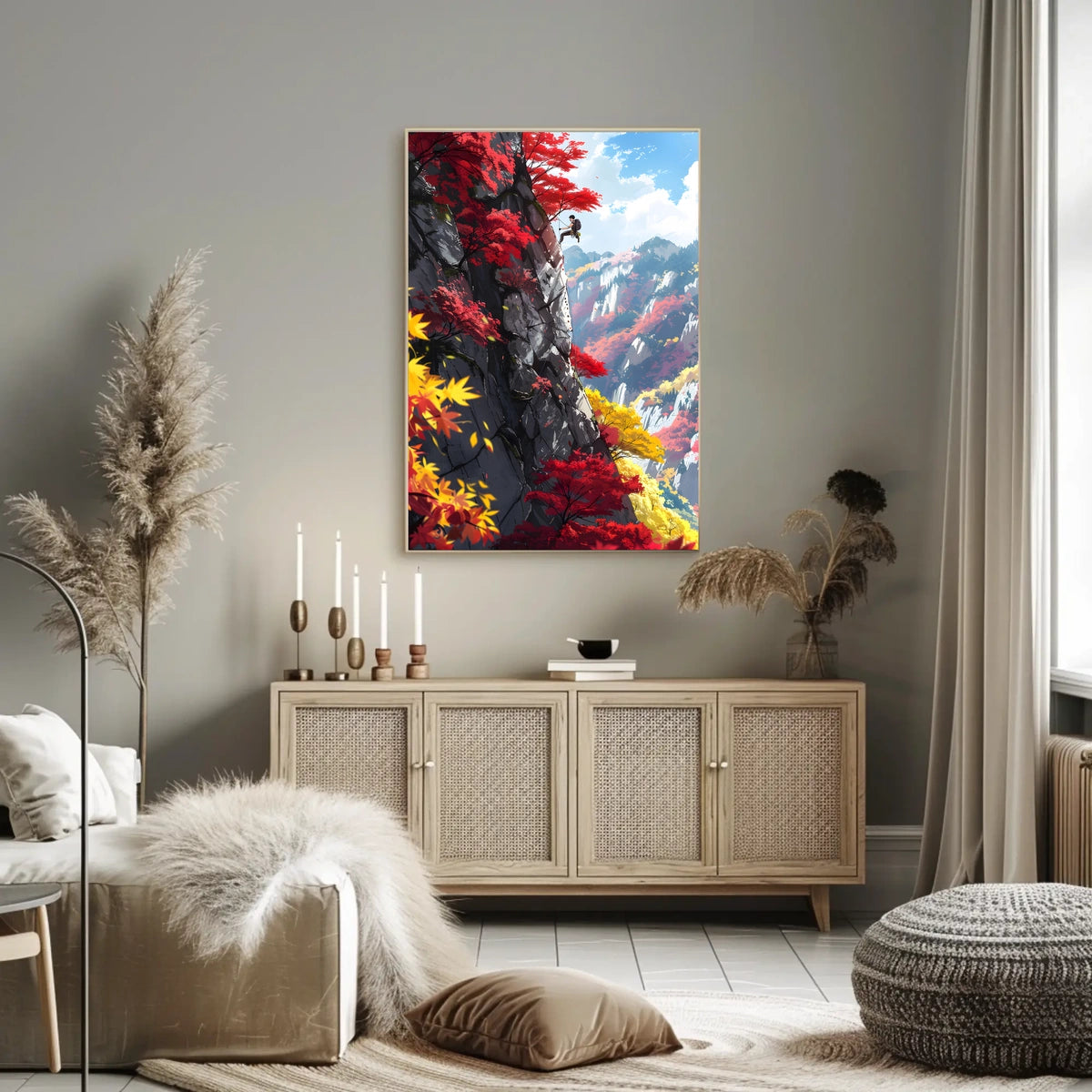 Autumn Ascent Poster