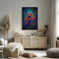Cosmic Mantis Poster