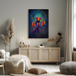 Cosmic Mantis Poster