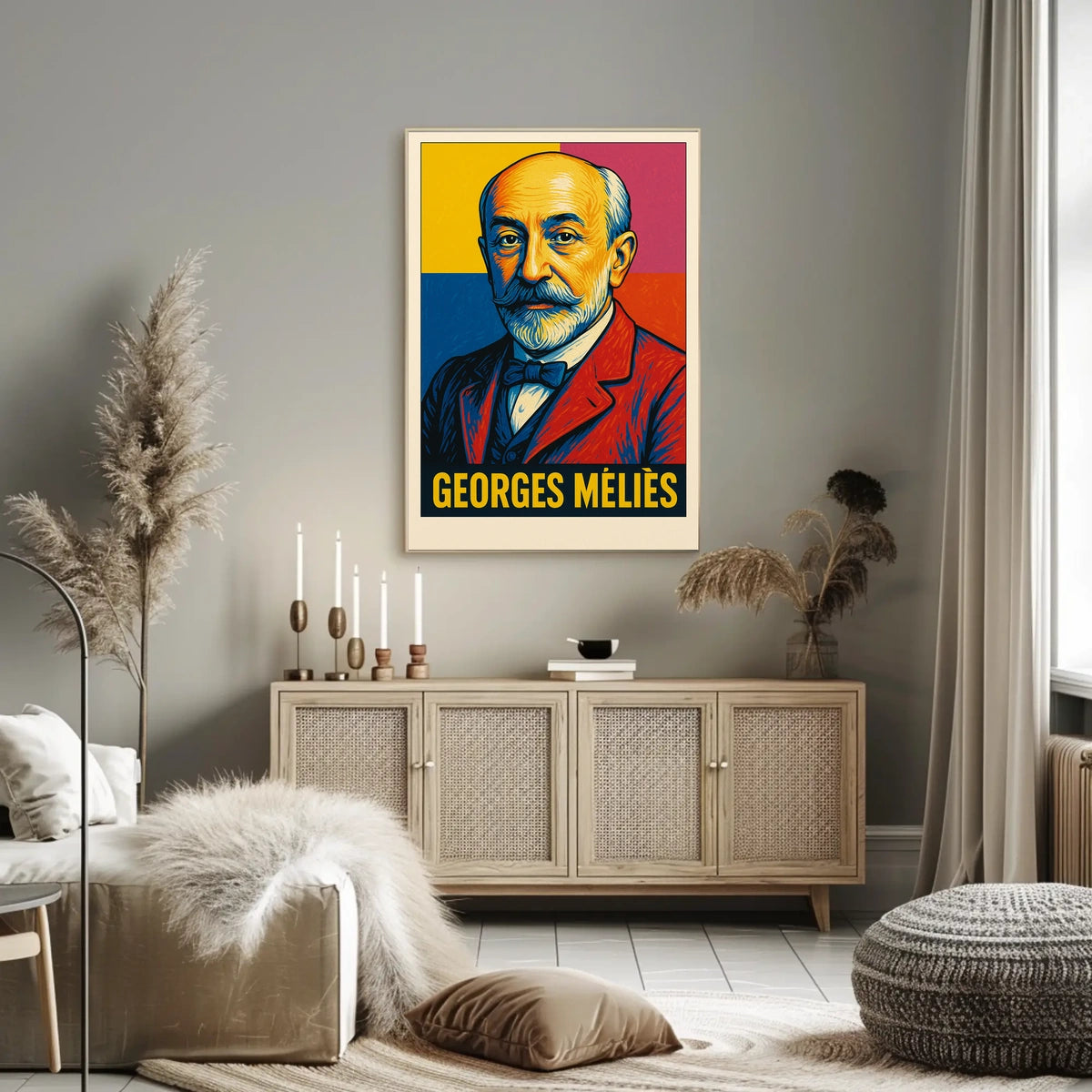 Georges Méliès Cinematic Pioneer Poster