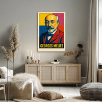 Georges Méliès Cinematic Pioneer Poster