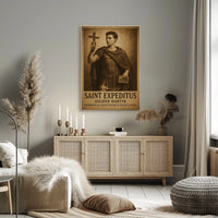 Saint Expeditus Soldier Martyr Poster