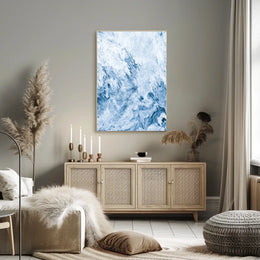 Oceanic Swirls Poster