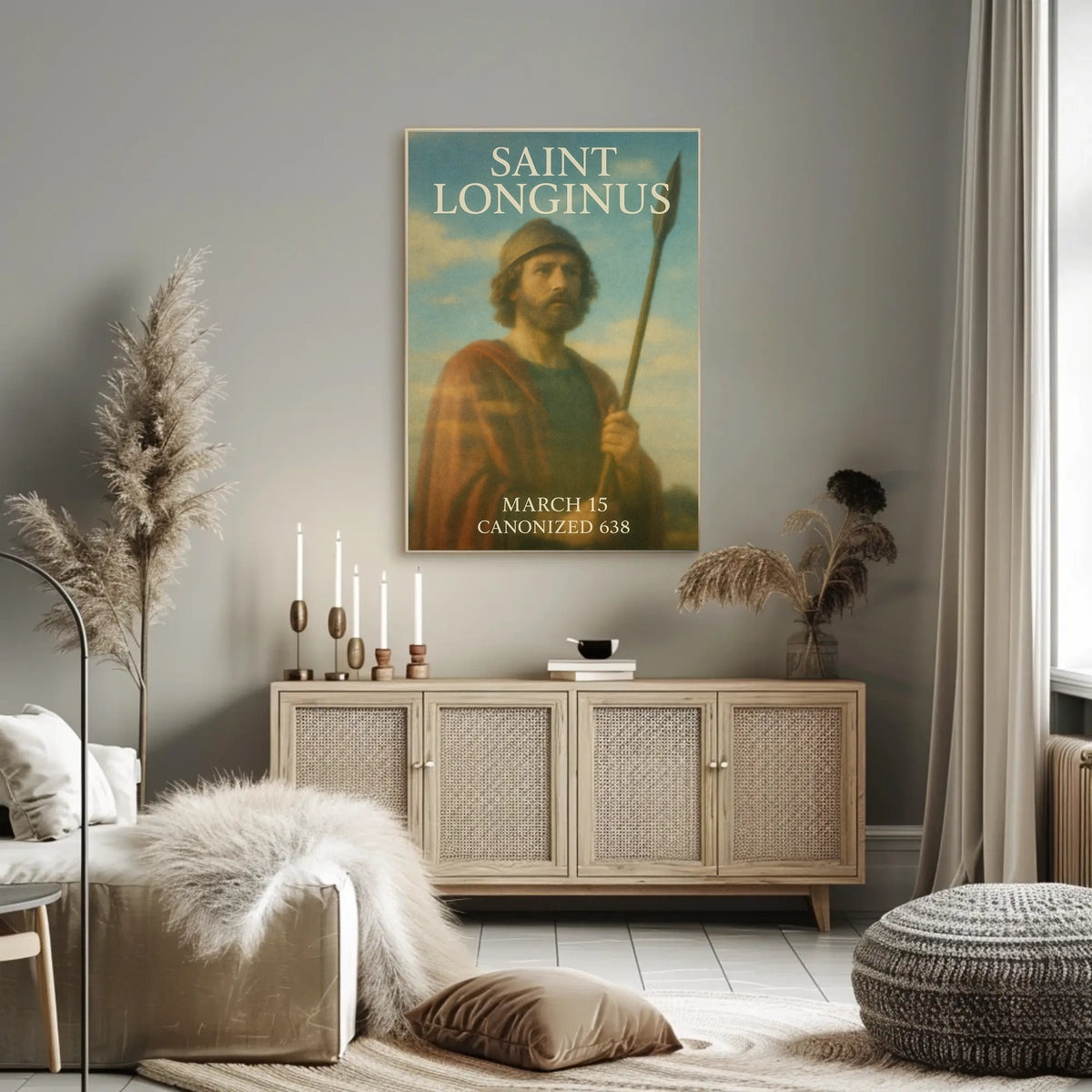 Saint Longinus Poster