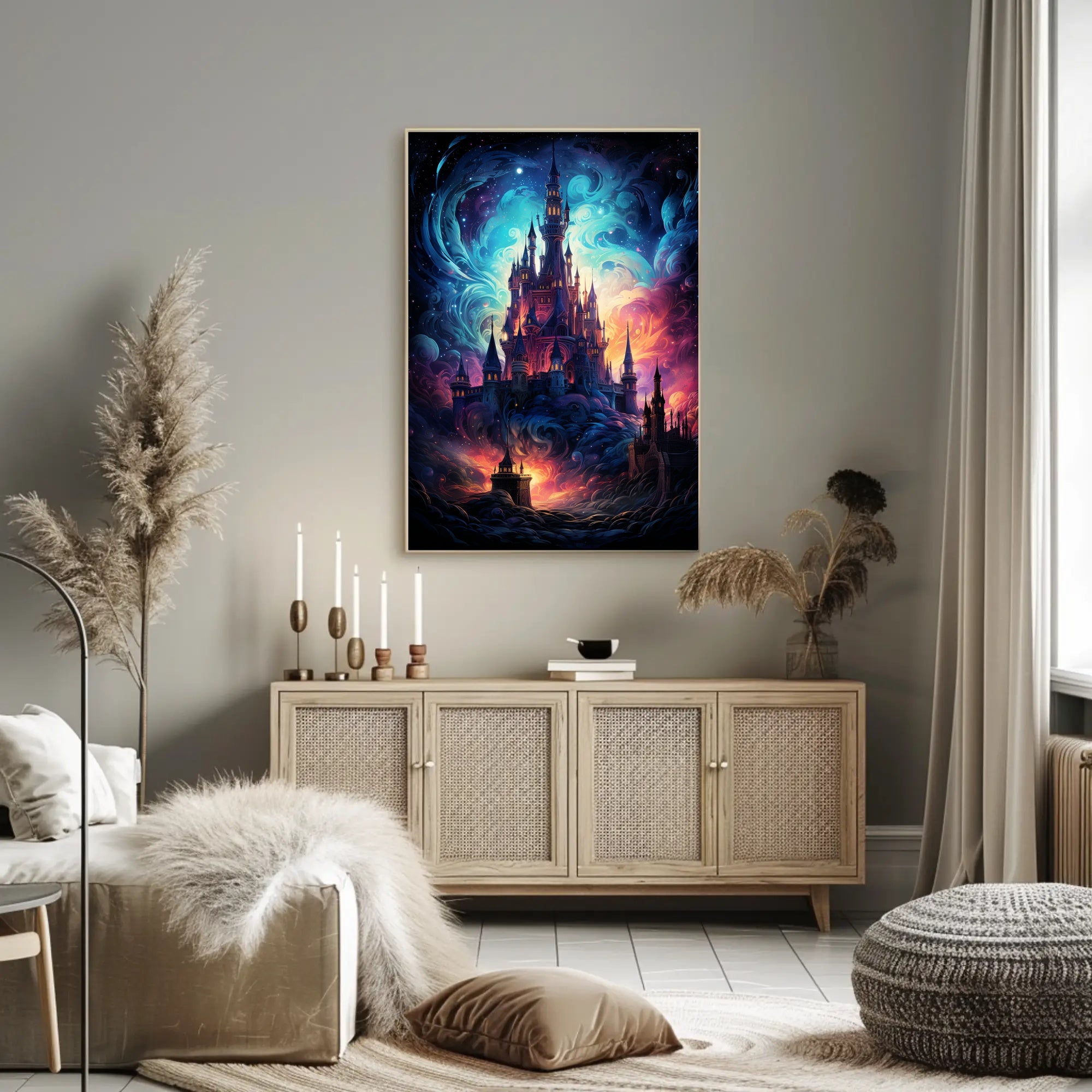 Enchanted Castle In The Cosmos Poster
