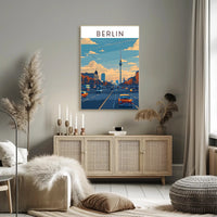 Berlin Cityscape Poster