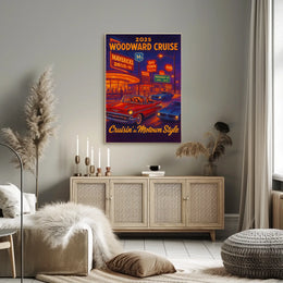2025 Woodward Cruise Poster