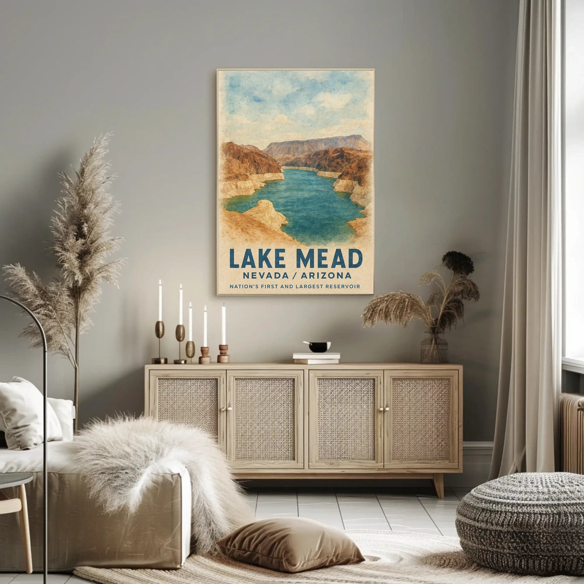 Lake Mead NationS First And Largest Poster