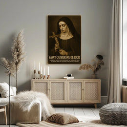 Saint Catherine De Ricci Poster