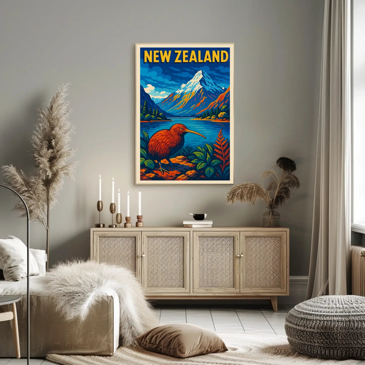 New Zealand Scenic Poster
