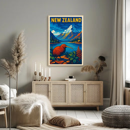New Zealand Scenic Poster