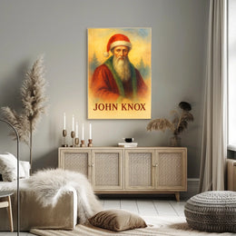 John Knox Santa Claus Parody Historical Poster