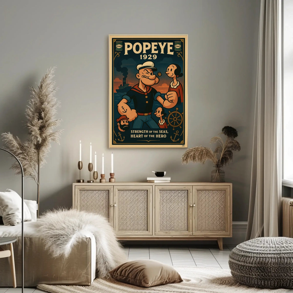 Popeye 1929 Art Poster POP-163