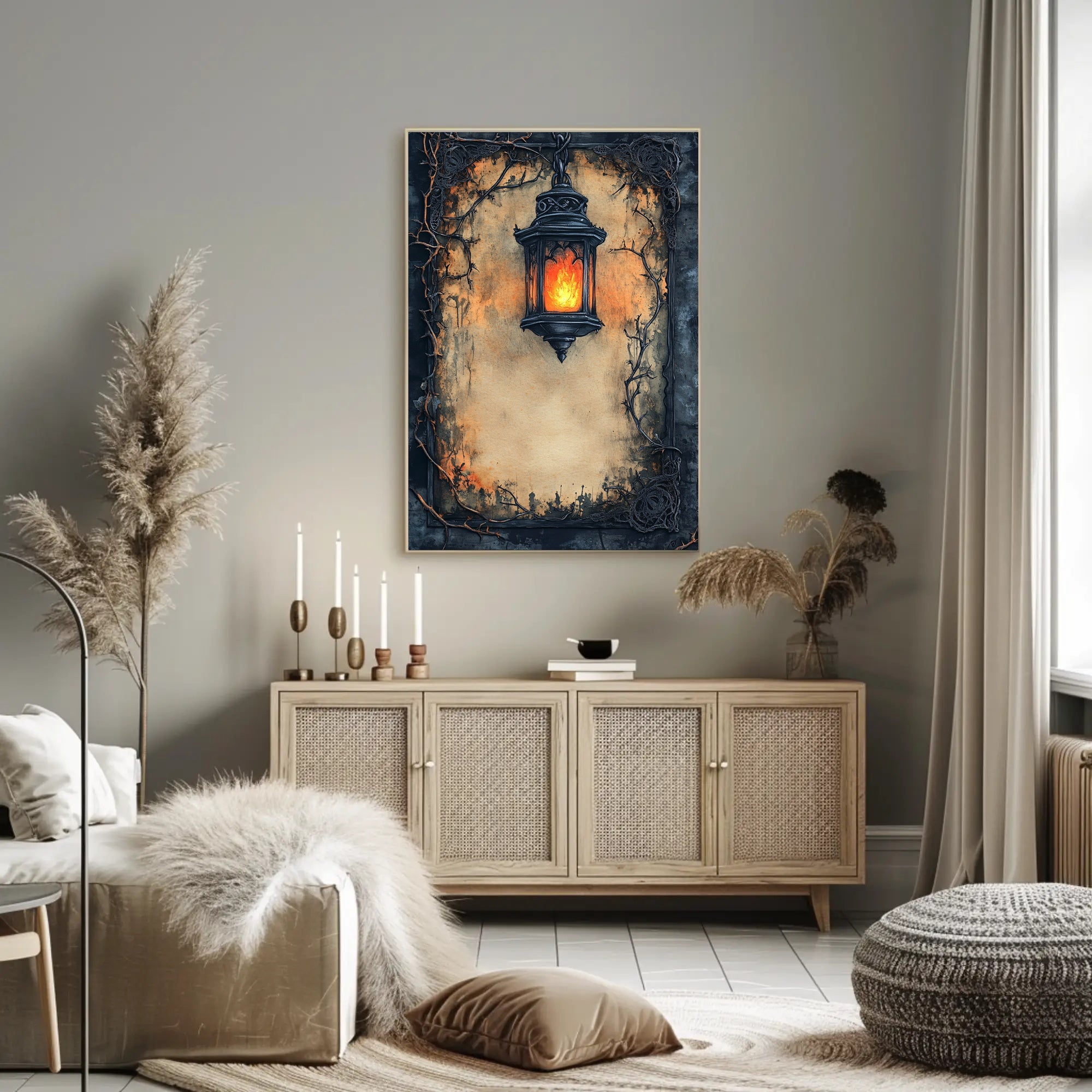 Enchanted Lantern Poster