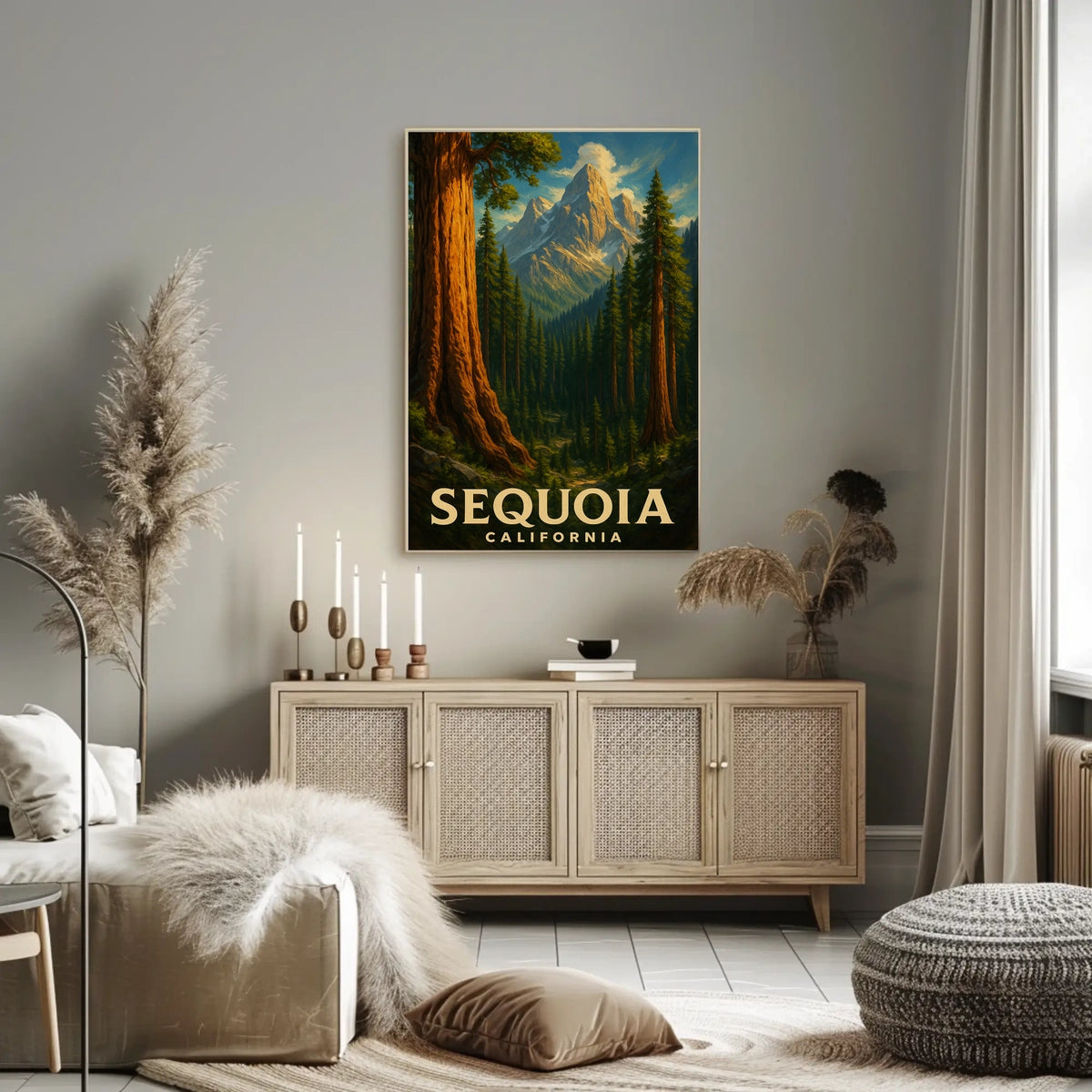 Sequoia National Park Poster