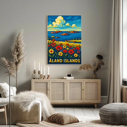 Åland Islands A Scenic Retreat Poster