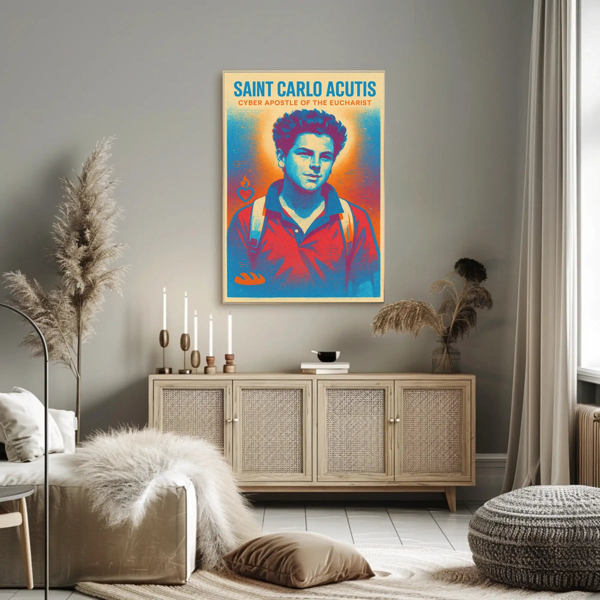 Saint Carlo Acutis Cyber Apostle Of Poster