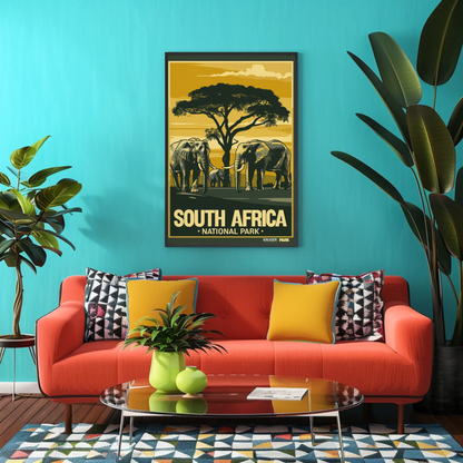 South Africa National Park Poster