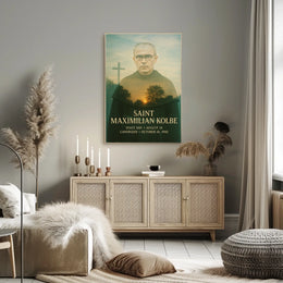 Saint Maximilian Kolbe Poster