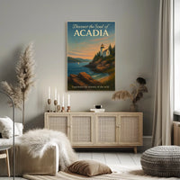 Discover the Soul of Acadia Poster