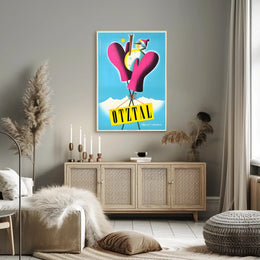 Ötztal Winter Wonderland Poster PosterGoat