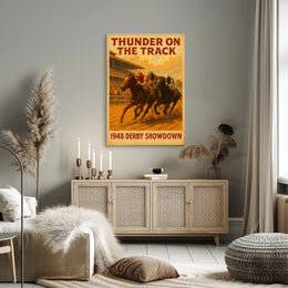 Thunder On The Track Poster