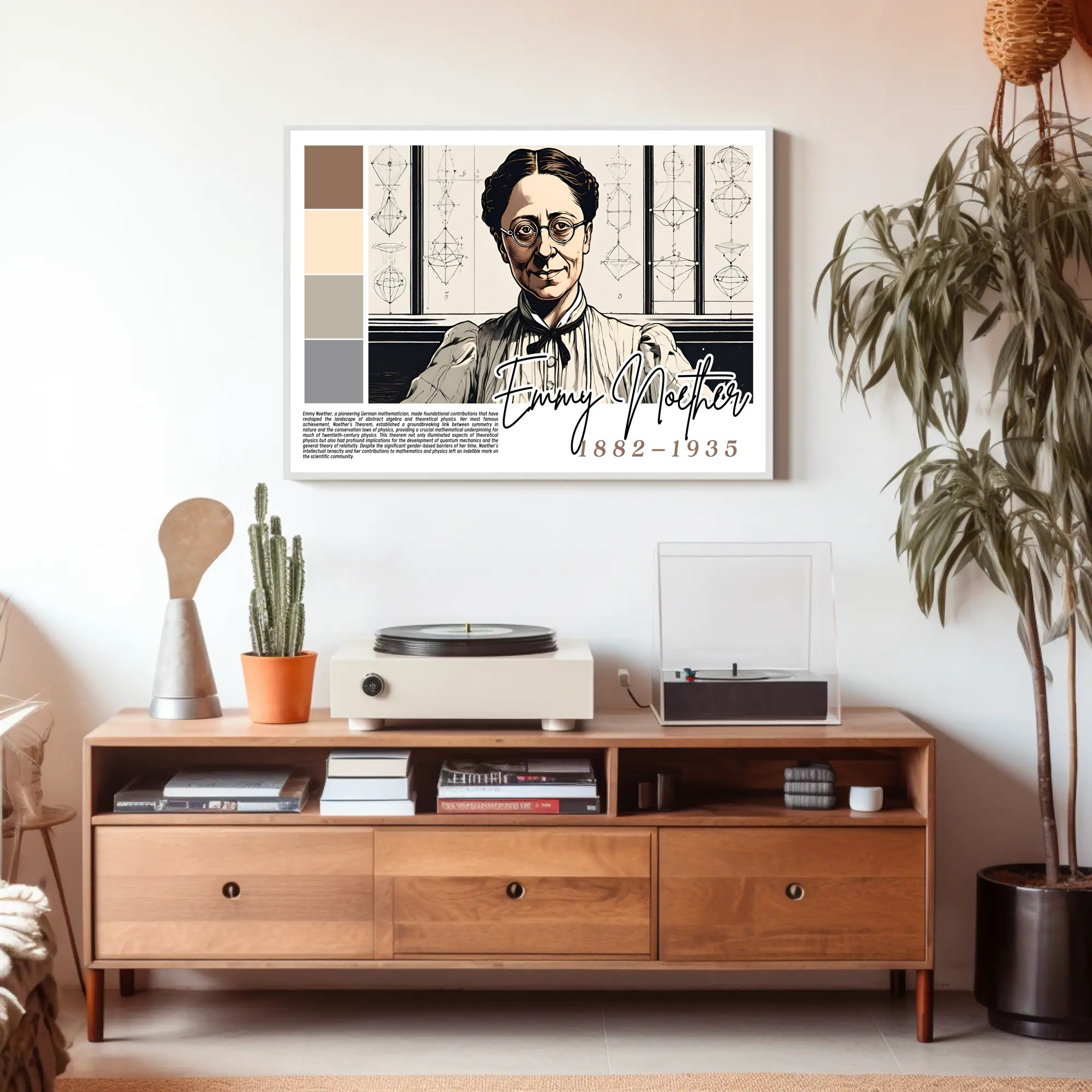 Emmy Noether: A Legacy in Mathematics and Physics Poster