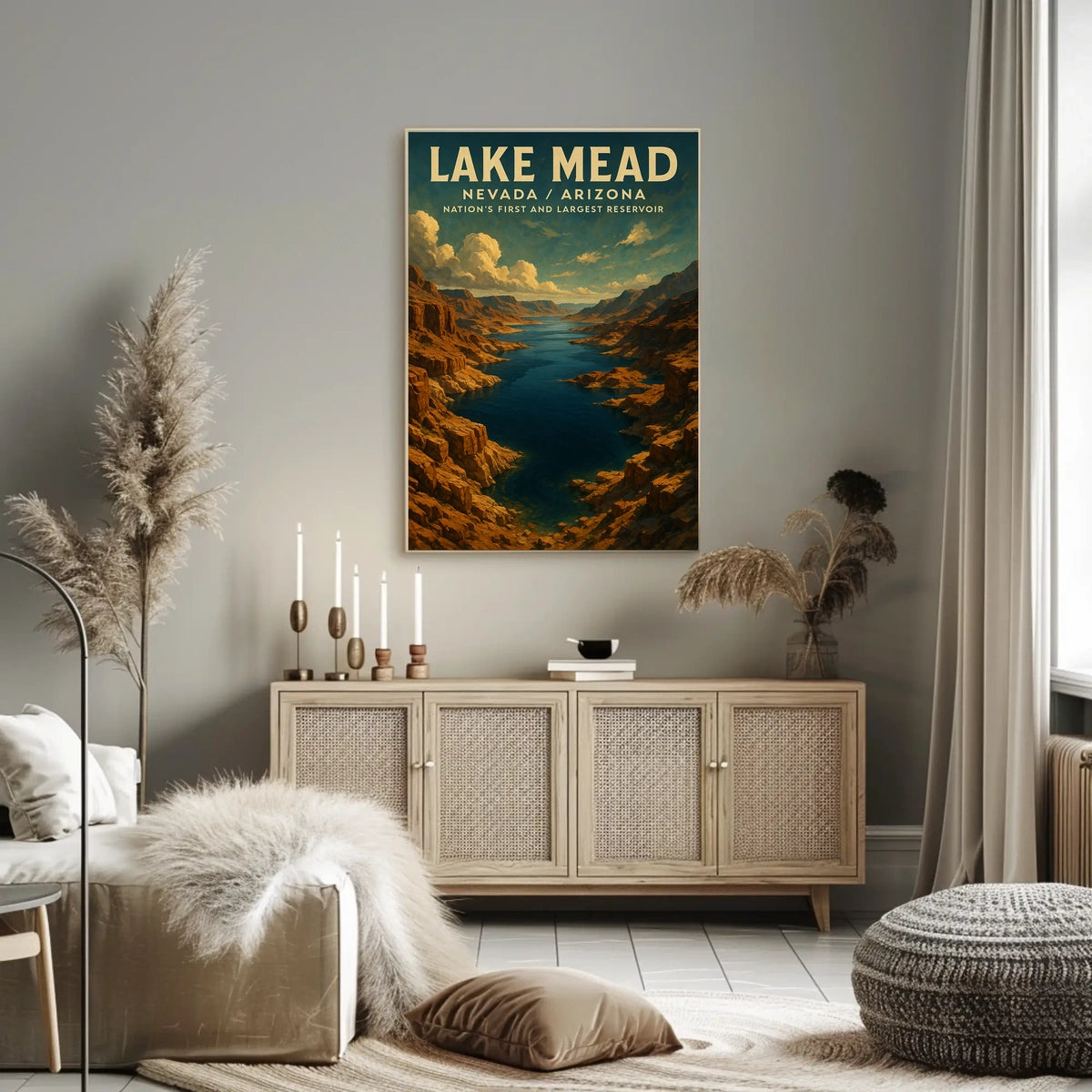 Lake Mead NationS First And Largest Poster