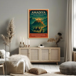 Amadiya Home to the Three Wise Men Poster